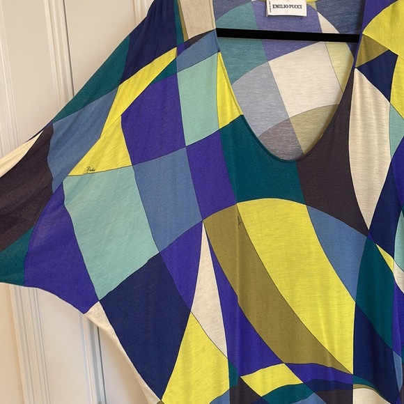 Emilio Pucci dress size 14.  100% viscose - Picture 4 of 7